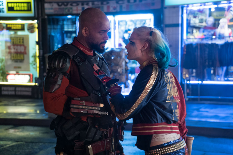 Illustration for article titled Movie Review: Suicide Squad Is Chaotic, Manic, and a Total Mess